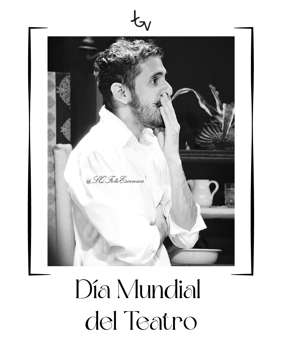 John Vicent dramatic pose