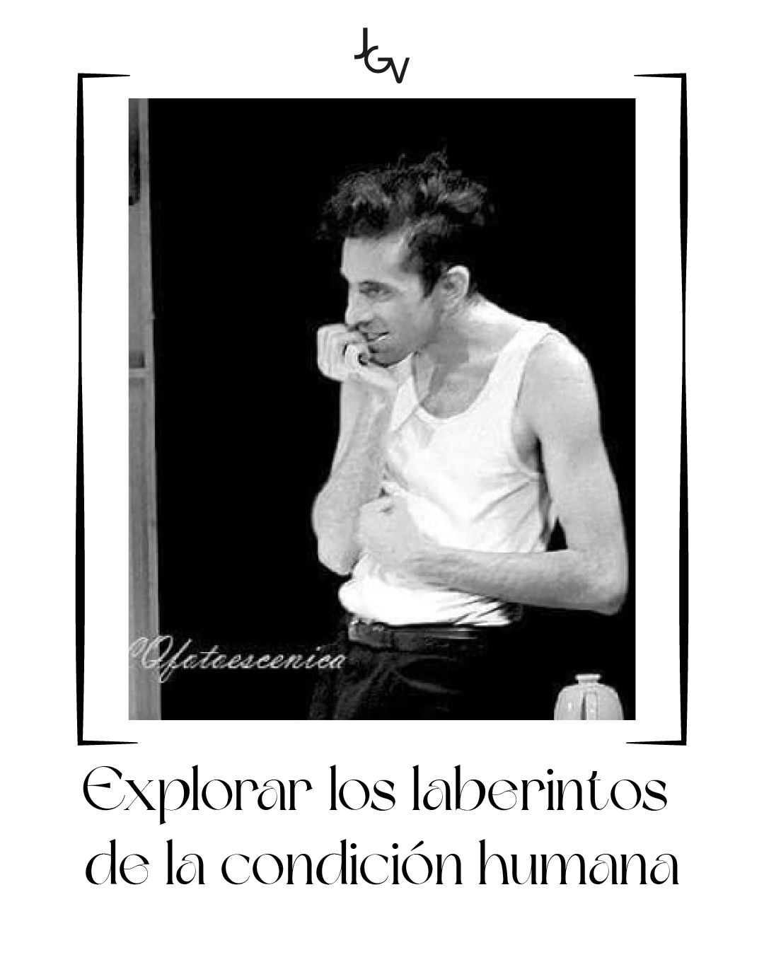 John Vicent as an actor