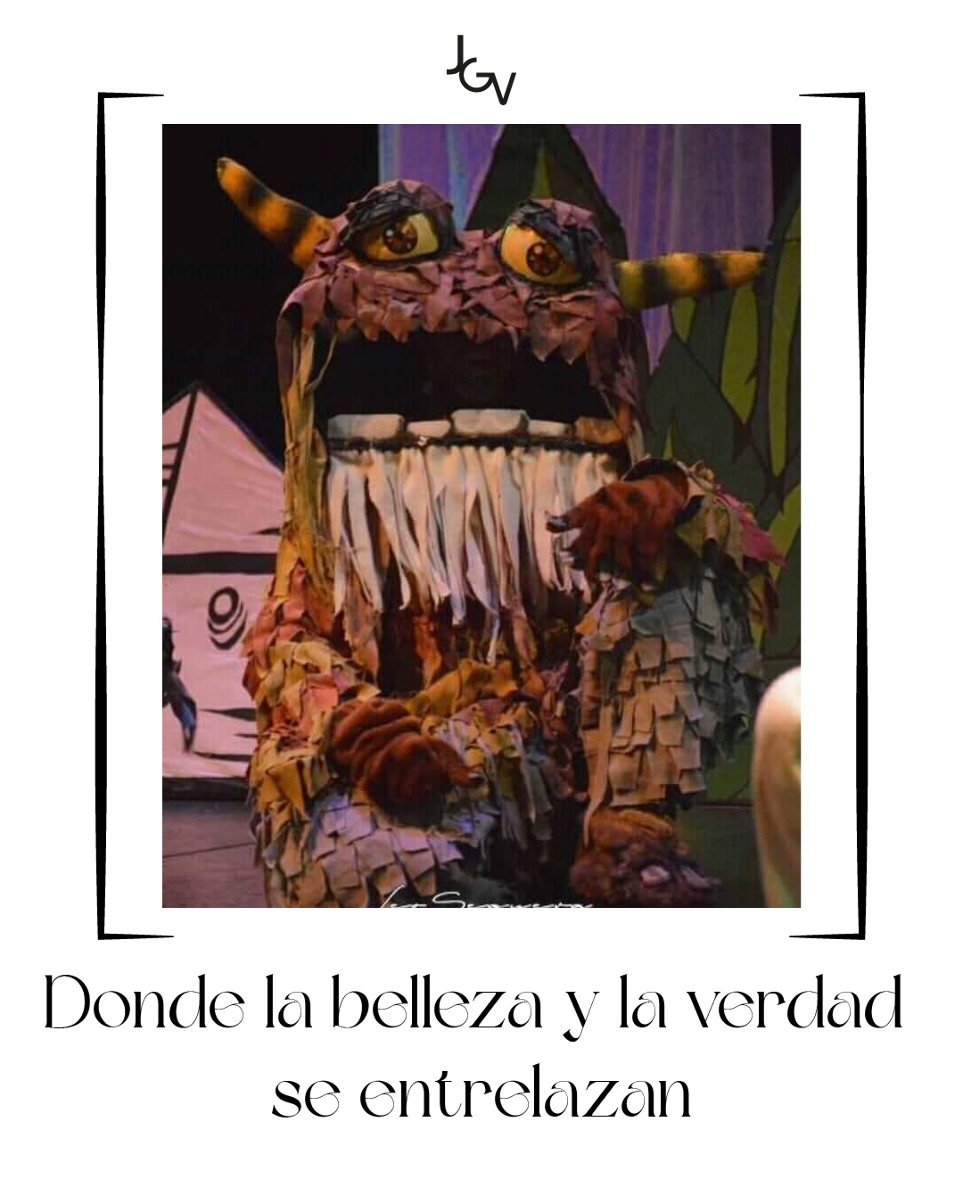 John Vicent costume pose