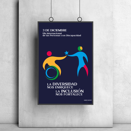 Cartel Día de las personas con discapacidad 2025